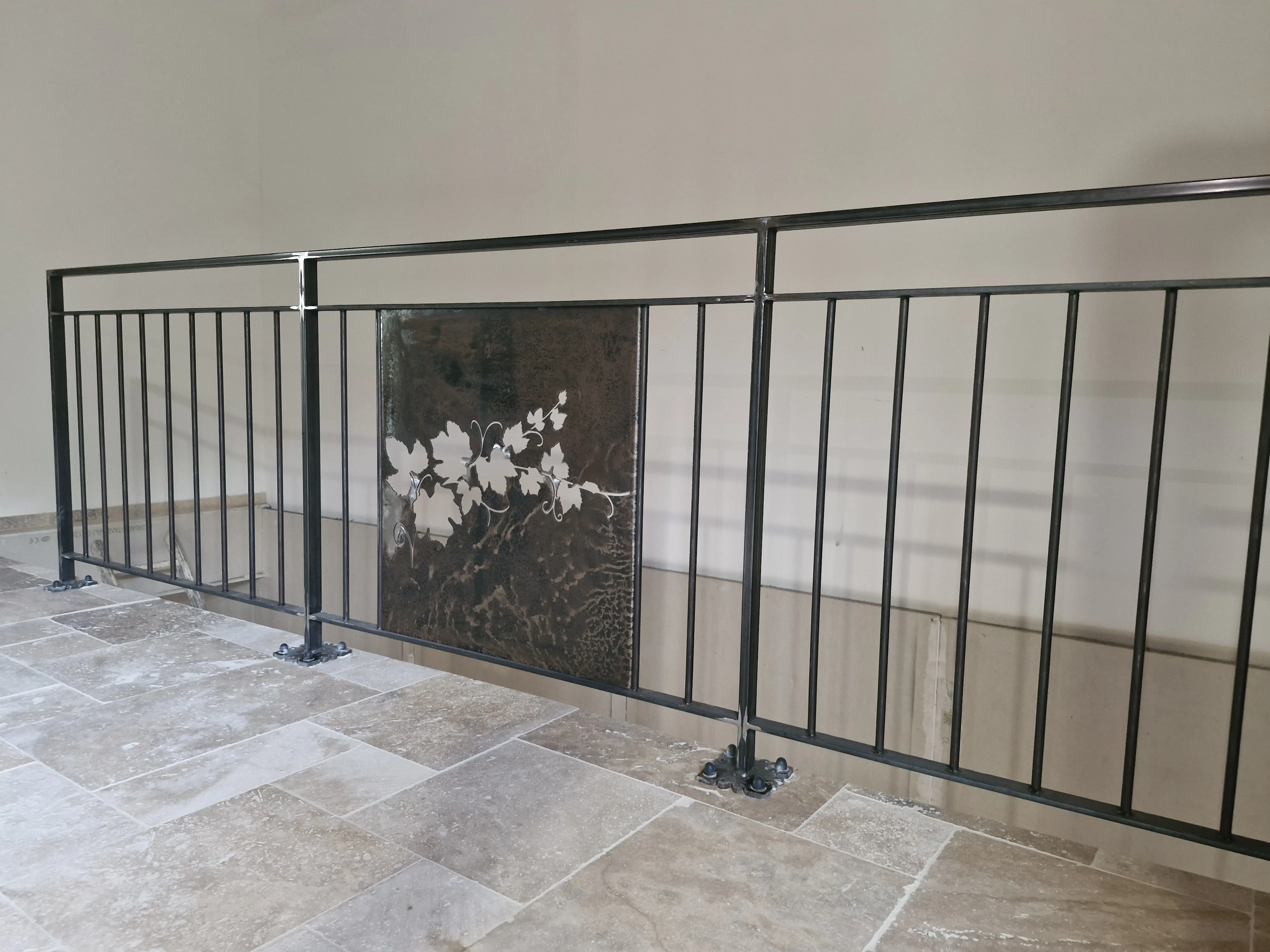 Garde-corps fenêtre (appui de fenêtre) fer forgé