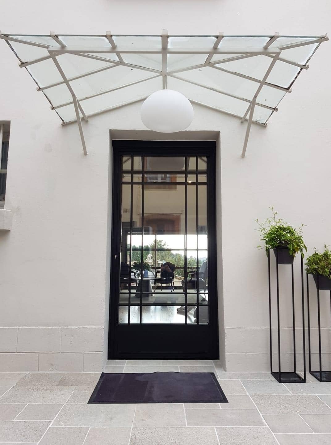 Baie vitrée acier rupture de pont thermique Toulouse