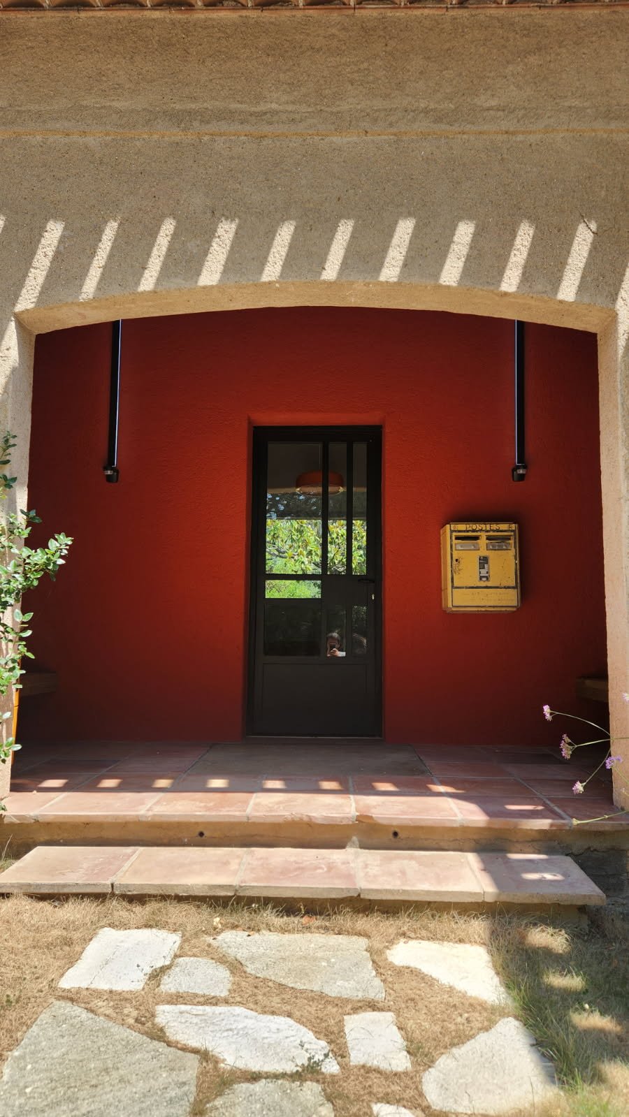 Verrière atelier d'artiste en acier fabriquée à Carcassonne