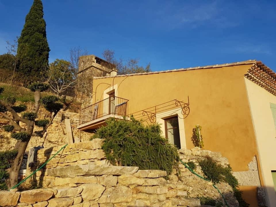 Auvent métallique porte d'entrée protection pluie