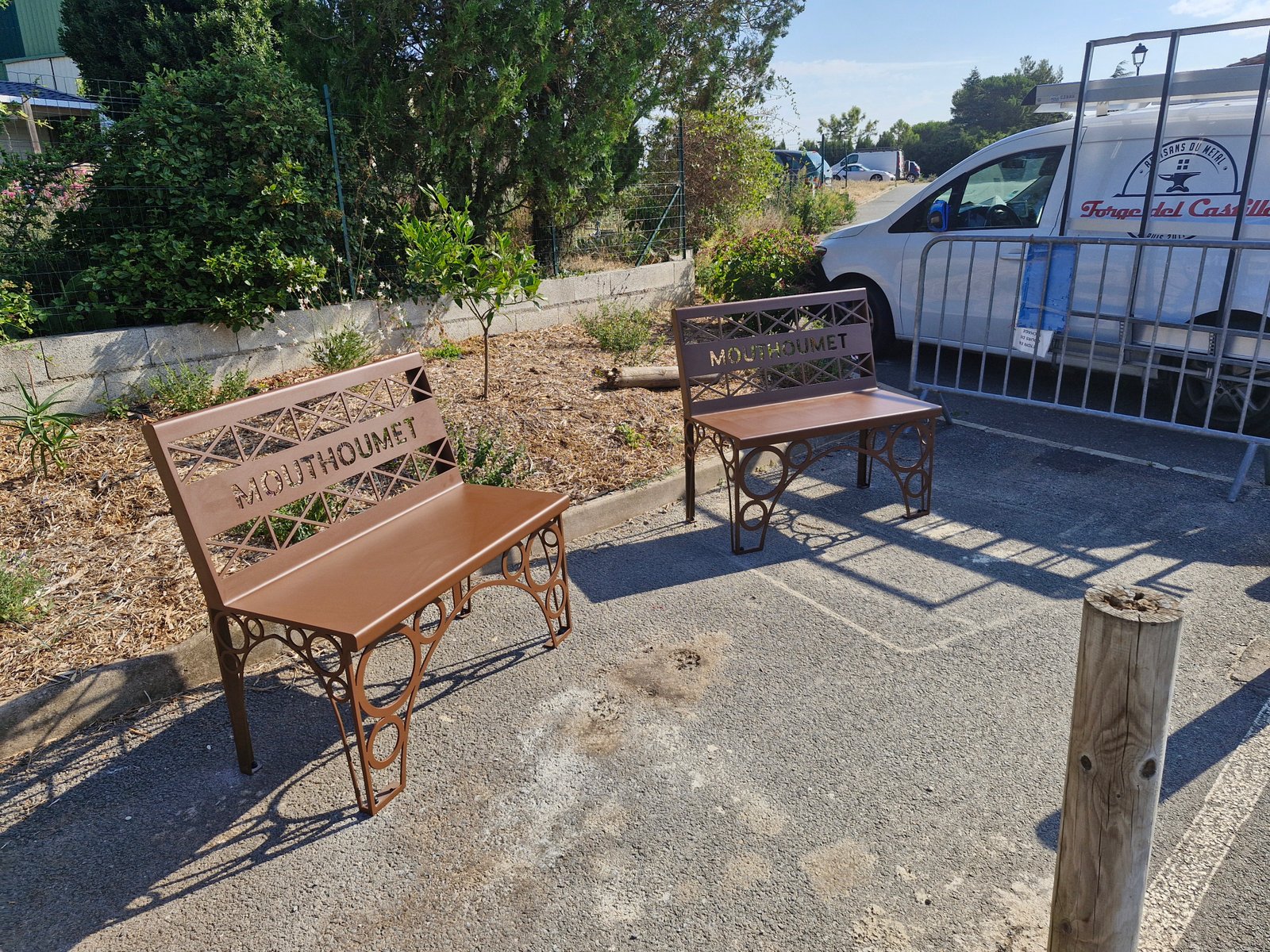 Mobilier en métal sur mesure par Forge del Castillo